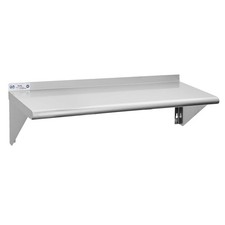 Hally Stainless Steel Shelf 14 x 36 Inches, 300 lb, Commercial Wall Mount Flo...
