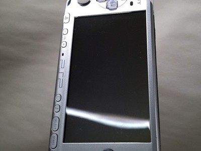 GD8303 With Defects - PSP-3000 MYSTIC Silver SONY PSP Console
