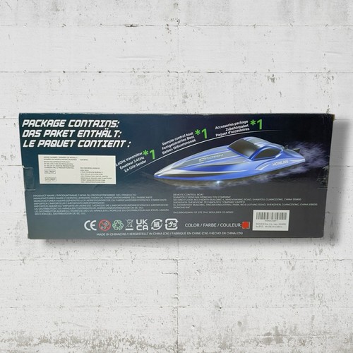 Bezgar RC Boat, 16 inch Brushless Remote Control Boat 55kph HJ818PRO | Open Box - Picture 11 of 13