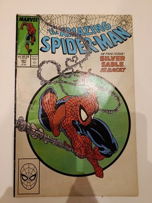 THE AMAZING SPIDER-MAN #301   MARVEL COMICS   1988 Original