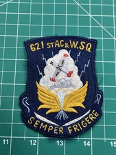 Vintage Air Force Usaf 621st Air Control Warning Squadron Acwsq Patch