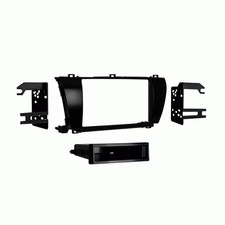 Metra 99-8245CHG Single DIN Black Stereo Dash Kit for 2014-2016 Toyota Corolla