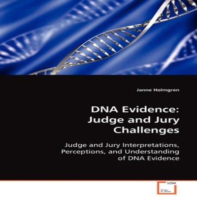 DNA Evidence Janne Holmgren Paperback KS OmniScriptum Publishing
