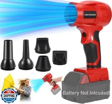 Jet Air Blower 96000RPM Leaf Blower Turbo Fan /5Nozzle for Milwaukee 18v Battery