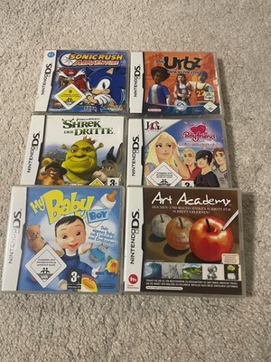 Nintendo Ds Retro Spielesammlung 6  verschiedene Spiele ( Sonic, Sims etc)