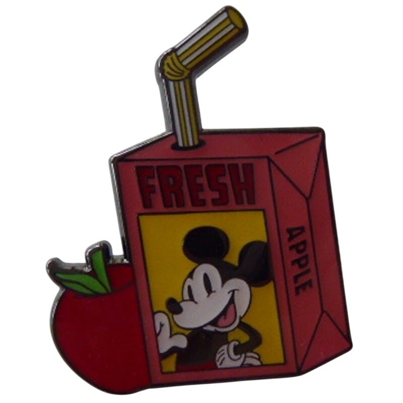 Disney Trading Pin Mickey Mouse And Friends Juice Box - Mickey