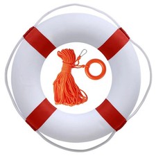 20 Inch Pool Safety Life Preserver Ring Buoy for Pool, Swimming Swim Foam Rin...