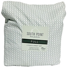 South Point Home Fashions Microfiber 4-piece Full Sheet Set Ernesto Tile