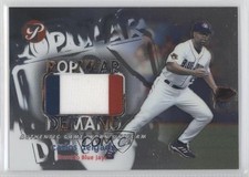 2002 Topps Pristine Popular Demand 406/1000 Carlos Delgado #PD-CD 0x5