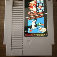 Super Mario Bros and Duck Hunt (Nintendo NES, 1985) Cart Only Authentic