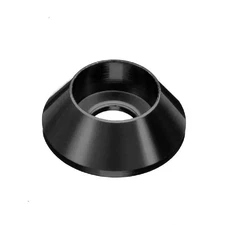 20pcs M6 Cone Cup Washers Anodized Aluminum Alloy Screw Gasket Black 