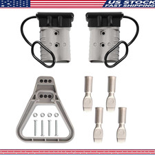20 Gauge 350 Amp Battery Quick Connect Disconnect Handle Plug Connector Kit Rec