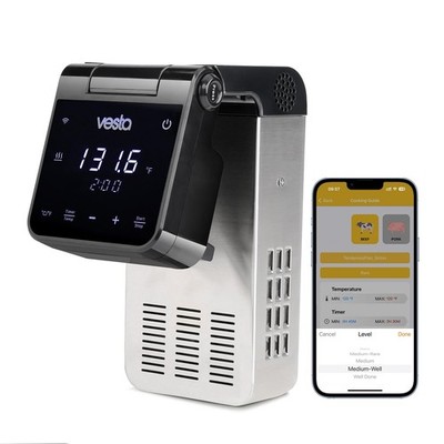Vesta Precision Sous Vide Cooker, 30L Capacity, WiFi App Control and Large