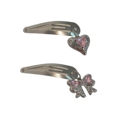 Heart Broken Hair Clip Fashion Hairpin Headwear Girl Word Clip Hair Accessoires