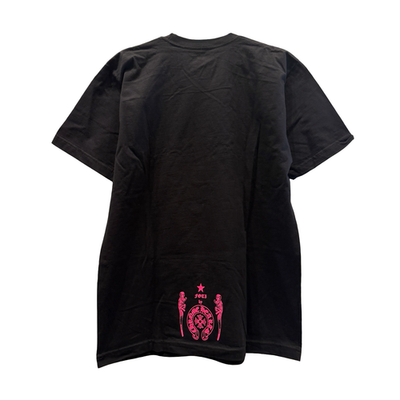 Chrome Hearts Foti Logo Short-Sleeve T-Shirt Black/Pink | eBay