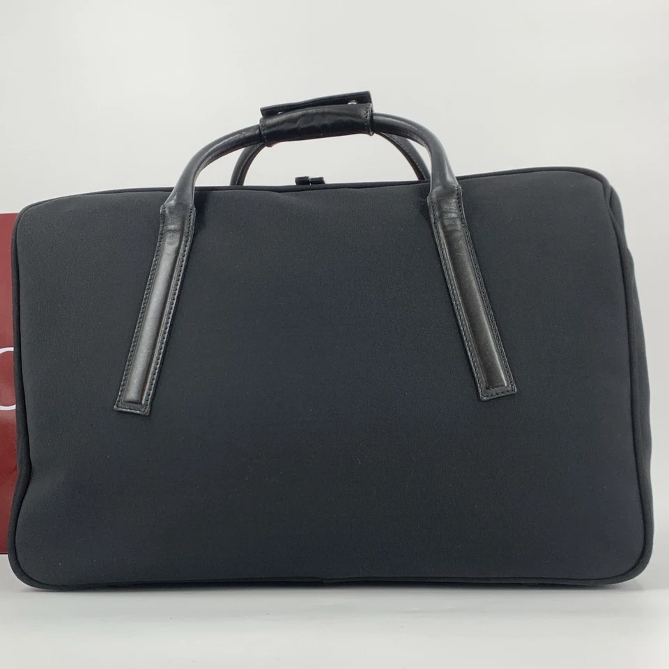 Bolsa de ombro GUCCI 2 vias Boston, couro, preta, tamanho A4, masculina - Imagem 4 de 4