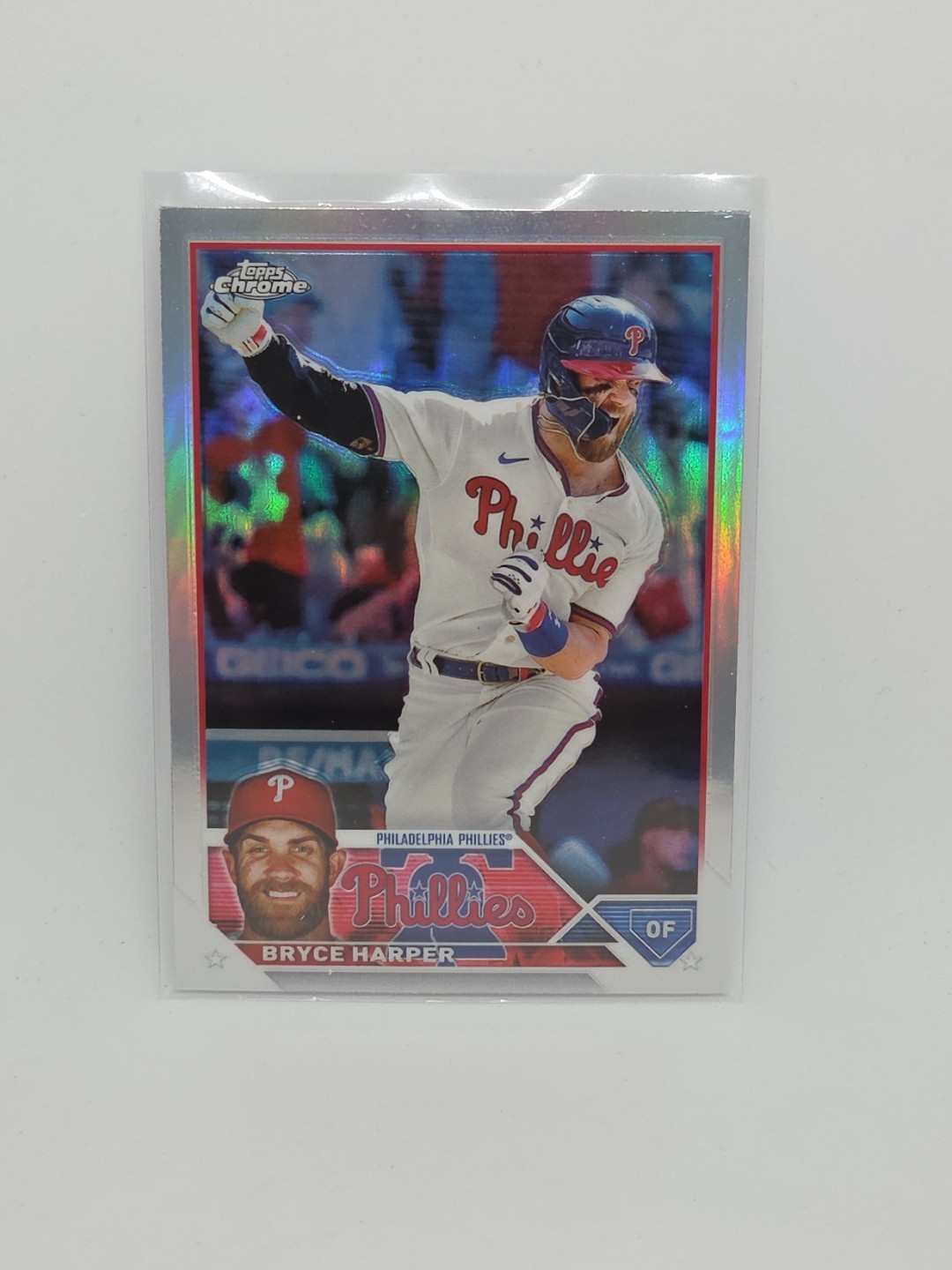 2023 Topps Chrome - Bryce Harper #3 Refractor