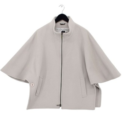 Cinzia Rocca Damen Mantel UK 12 Grau Wolle