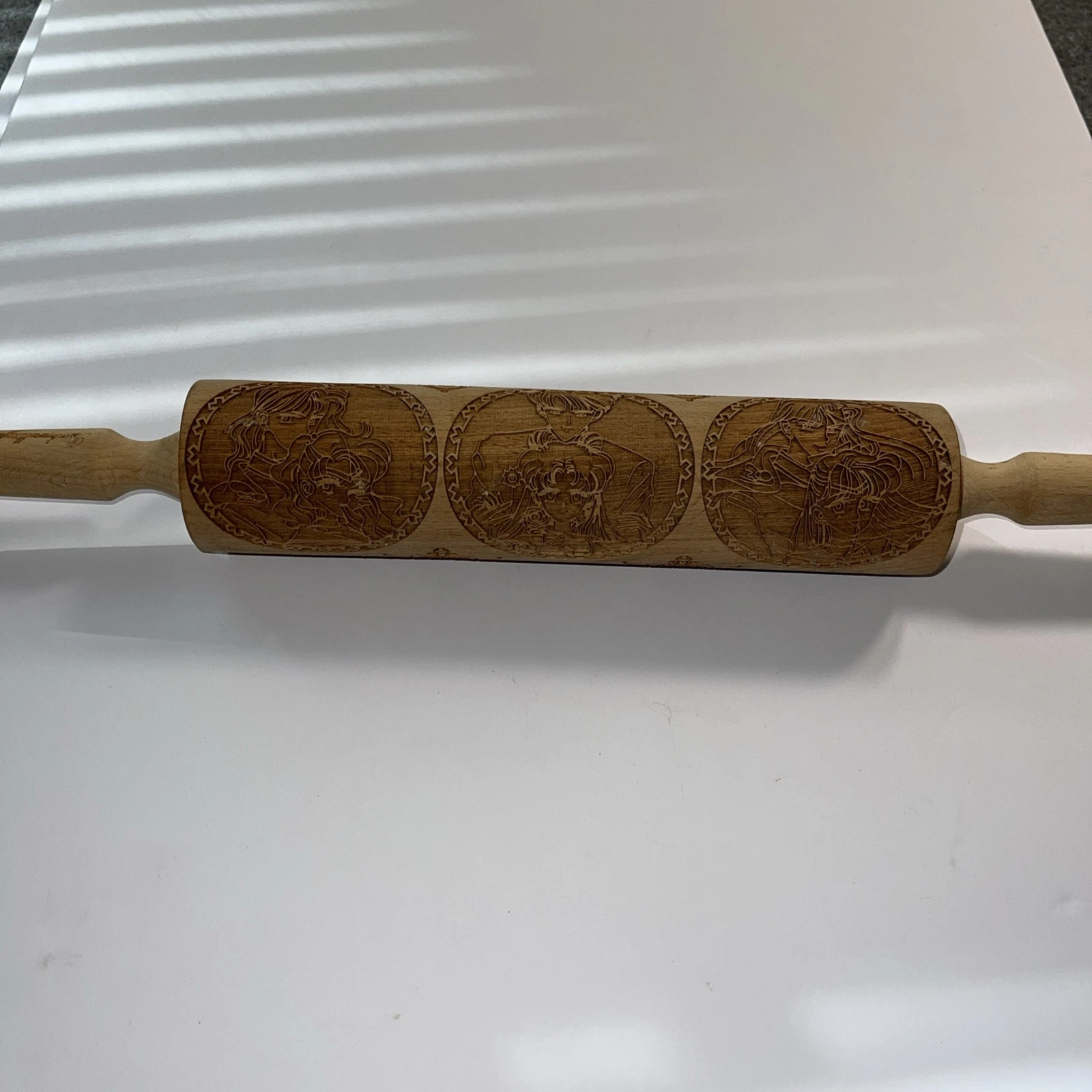 Embossed / Laser Cut Rolling Pin Sailor Moon Anime Kawaii