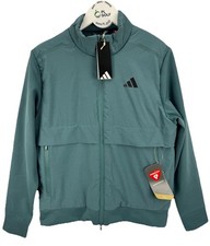 Herren Adidas Ultimate365 Tour Frostguard Jacke Gr&ouml;&szlig;e Small Aqua durchgehender Rei&szlig;verschluss/32734