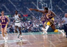 Hg825 Magic Johnson Pass - La Lakers 8x10 11x14 16x20 Photo Hg825 Magic Johnson Pass - La Lakers 8x10 11x14 16x20 Photo