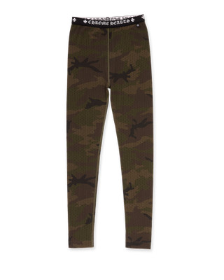 Chrome Hearts Horseshoe Camo Cotton Leggings 100% Authentic BRAND NEW