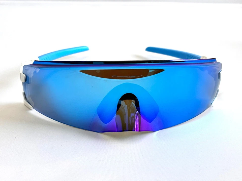 NUEVO Gafas de sol Oakley KATO 9455 | Lente antorcha PRIZM y marco blanco y azul Foto 4 de 4