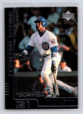 2000 Upper Deck Ovation - Center Stage Silver #CS10 Sammy Sosa 