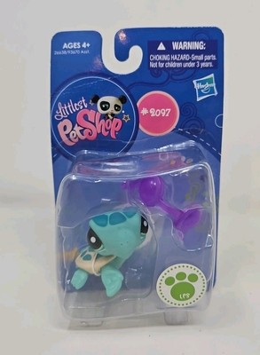 Littlest Pet Shop Teal Turtle #2097