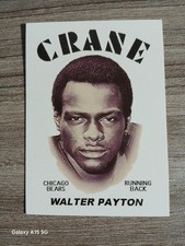 1988 Walter Payton Commemorative Card Set Rookie Crane Potato Chips Mint. rookie card picture