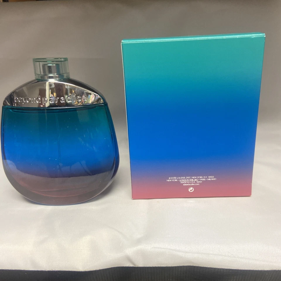 Lauder BEYOND PARADISE MEN Colonia Spray 3.4 fl oz Nuevo en Caja Foto 3 de 4