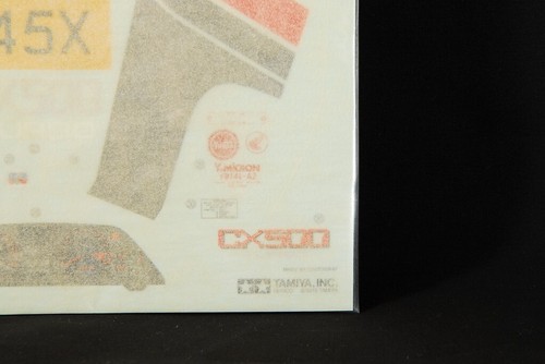 TAMIYA 1/6 HONDA CX500 TURBO BIG SCALE NO.26 Rare made in JAPAN Unassembled Kit - Picture 20 of 20