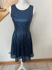 ISSI Women NWT  Blue Cocktail Dress S