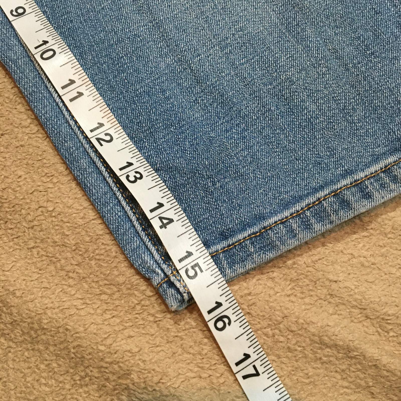 Levis 515 Skimmer Womens Denim Bermuda Shorts Size 6 … Gem