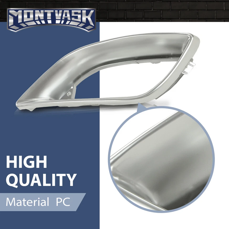 Par de molduras de luces antiniebla AMG aptas para Mercedes-Benz R350 R320 R550 R500 R63 2006-2010 Foto 4 de 4