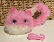 Pink And White Pomsie Interactive Kitten