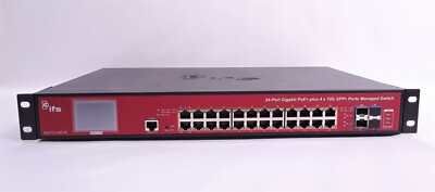 Interlogix IFS NS4702-24P-4X 24-port 10/100/1000 + 4-Port 10G SFP