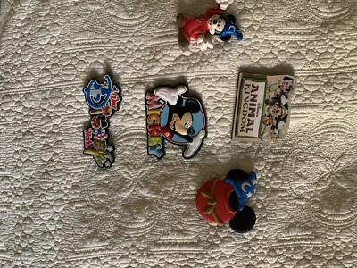 Lot of 5 Disney Parks Magnets Animal Kingdom Disney Canada 3D Plus More See Pics