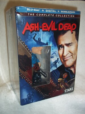 Ash Vs Evil Dead The Complete TV Collection With Bobble Head (Blu-ray, 2018) NEW