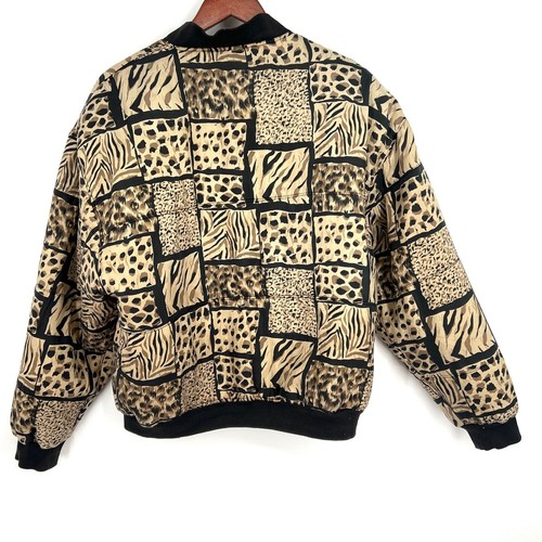 VINTAGE 80'S 90'S IOIO Design 100% Linen Size Large L Puffer Jacket Coat Shirt - Picture 8 of 9