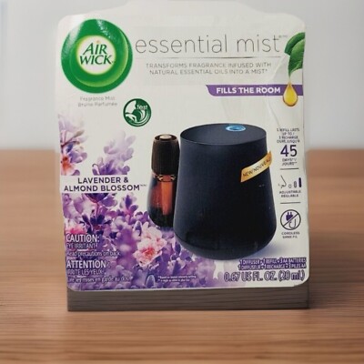 NEW Air Wick Essential Mist Lavender & Almond Blossom