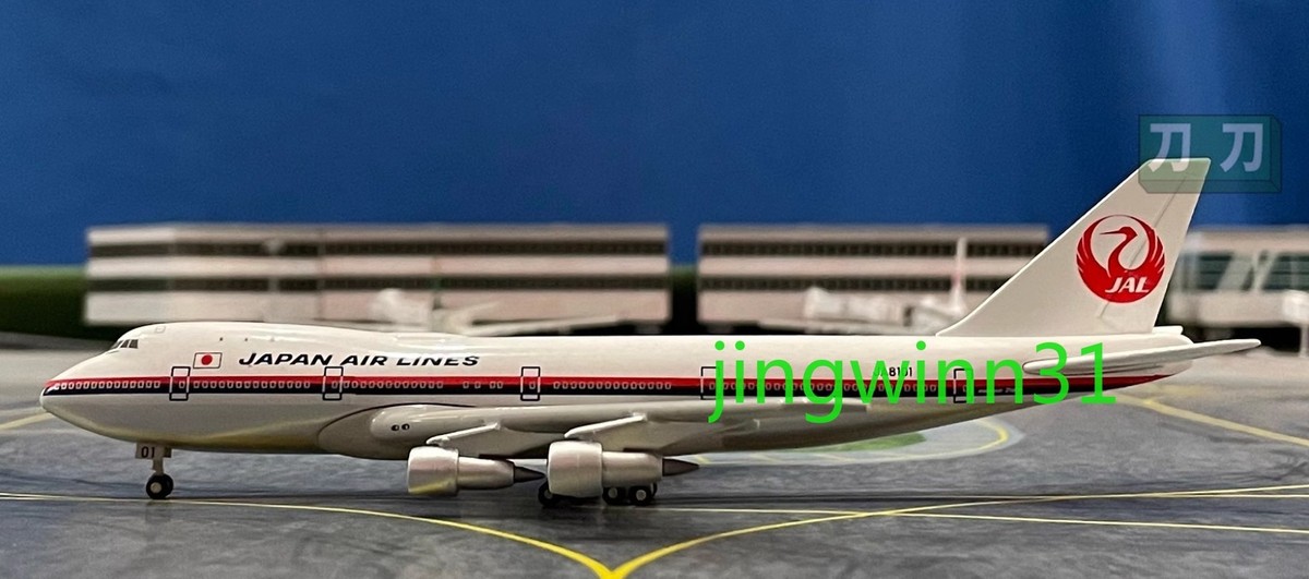 1:400 Boeing B747-100 JA8101 JAL Japan Airlines Alloy Aircraft