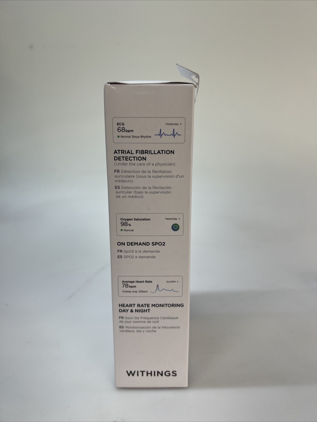 Withings+Scanwatch+Hybrid+Activity+Tracker+Connected+GPS+Heart+Rate+For