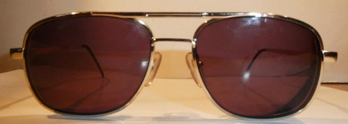 Titmus BC101 Z87 Aviator Gold Eyeglasses/Sunglasses For Frames  Only 54□17-140