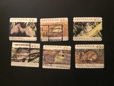 ICOLLECTZONE Australia 1241-46 VF Used  Threaten Species wildlife