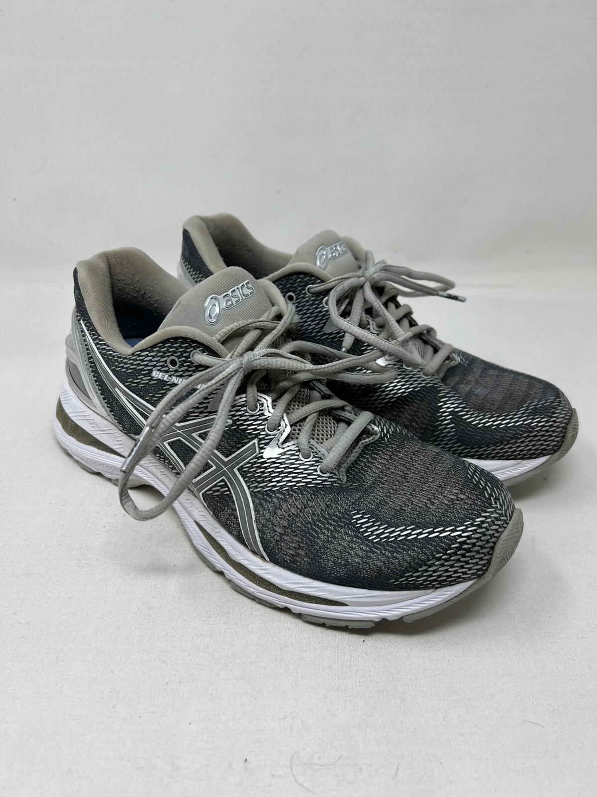 Asics Gel Nimbus 20 Platinum Ladies Running Sneaker Woman Silver Metallic | eBay Asics Gel Nimbus 20 Platinum Ladies Running Sneaker Woman Silver Metallic | eBay