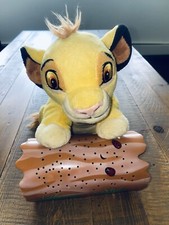 Baby Simba Lion King Disney Plush Nursery Starry Night Light projector plush