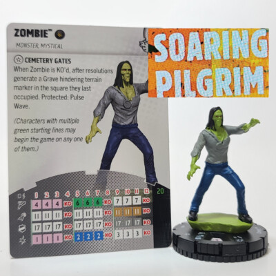 Marvel Heroclix ZOMBIE - 006 - COMMON Wheels of Vengeance | eBay