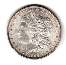 USA 1 Dollar Silver 1899 Type Morgan - United States of America Dollar Silver