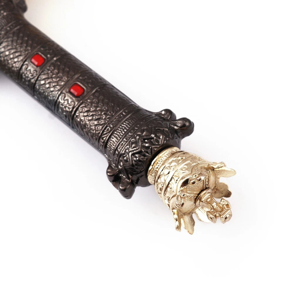 King Arthur Excalibur 长剑-复制品中世纪骑士剑金带鞘 — 第 4/4 张图片